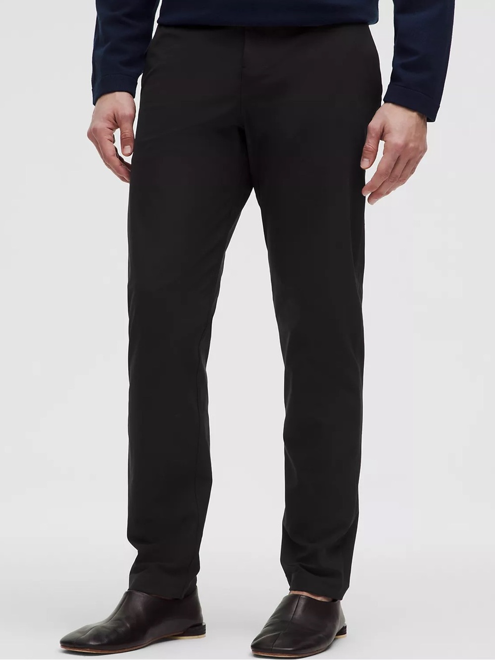 Lululemon Men's ABC Pant Classic Fit Trouser in Black Warpstreme NWT 34
